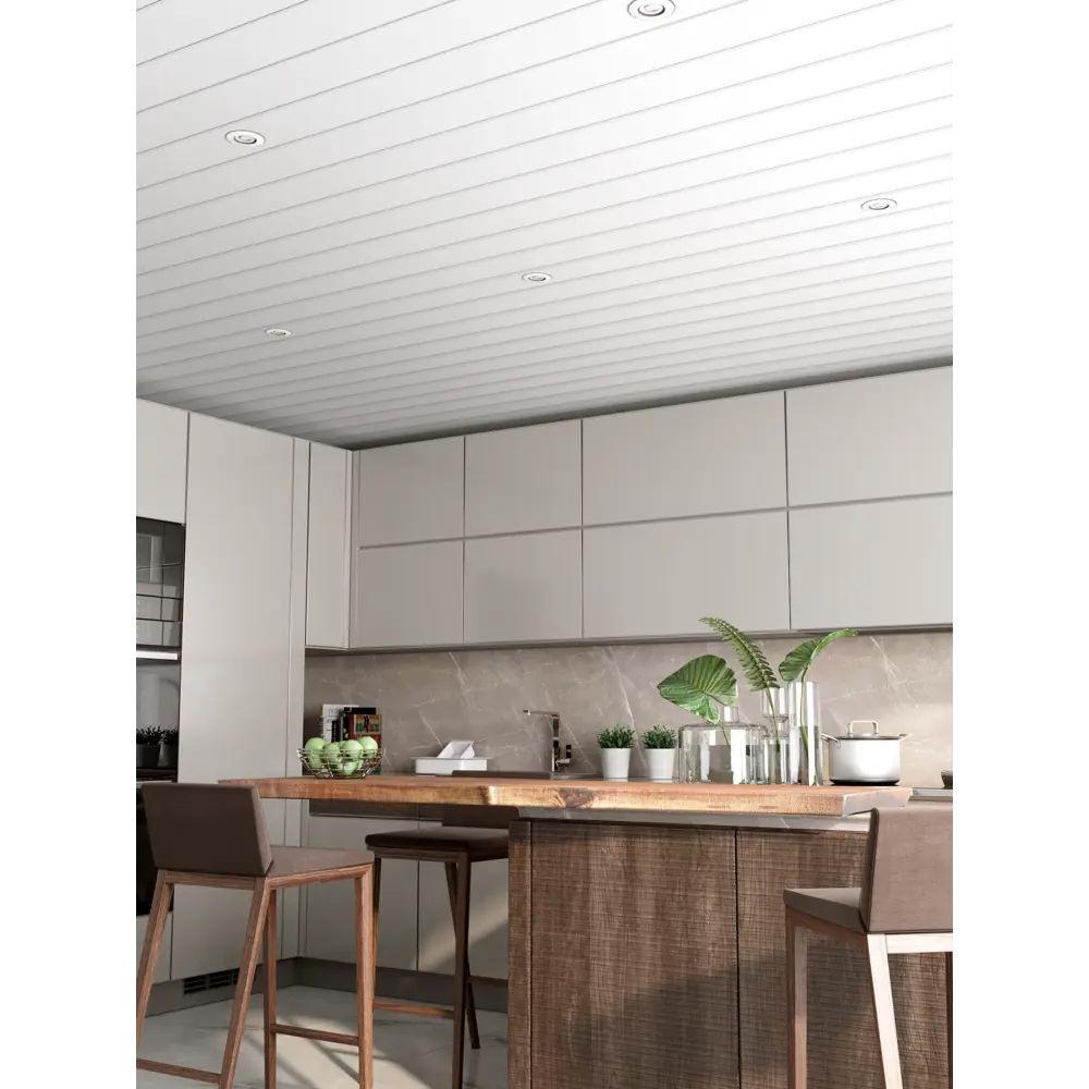 Комплект реечного потолка Artens с влагостойким покрытием 82902187 STLM-0037727