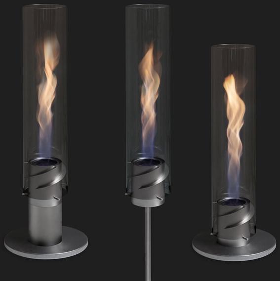 höfats Отдельностоящий камин из боросиликатного стекла на биоэтаноле Spin sun-id-1507444 - Вид №8