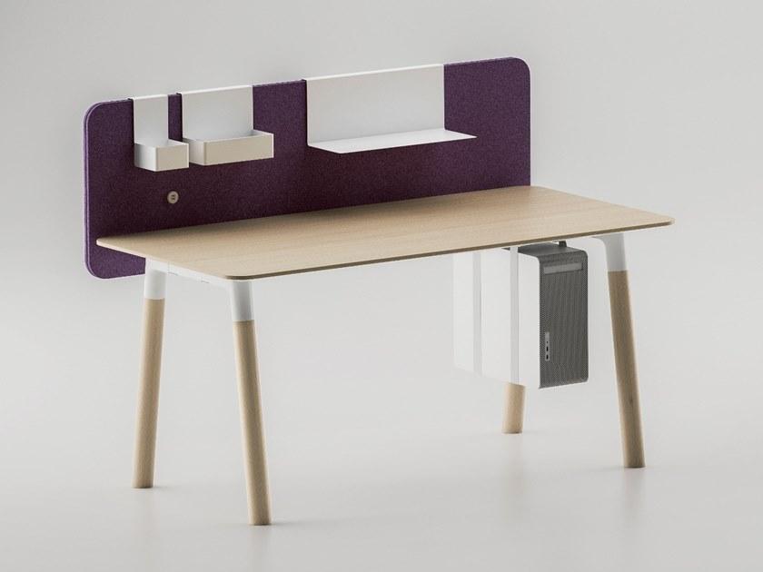 FANTONI Рабочий стол из массива дерева Woods F68dk100 - Вид №1