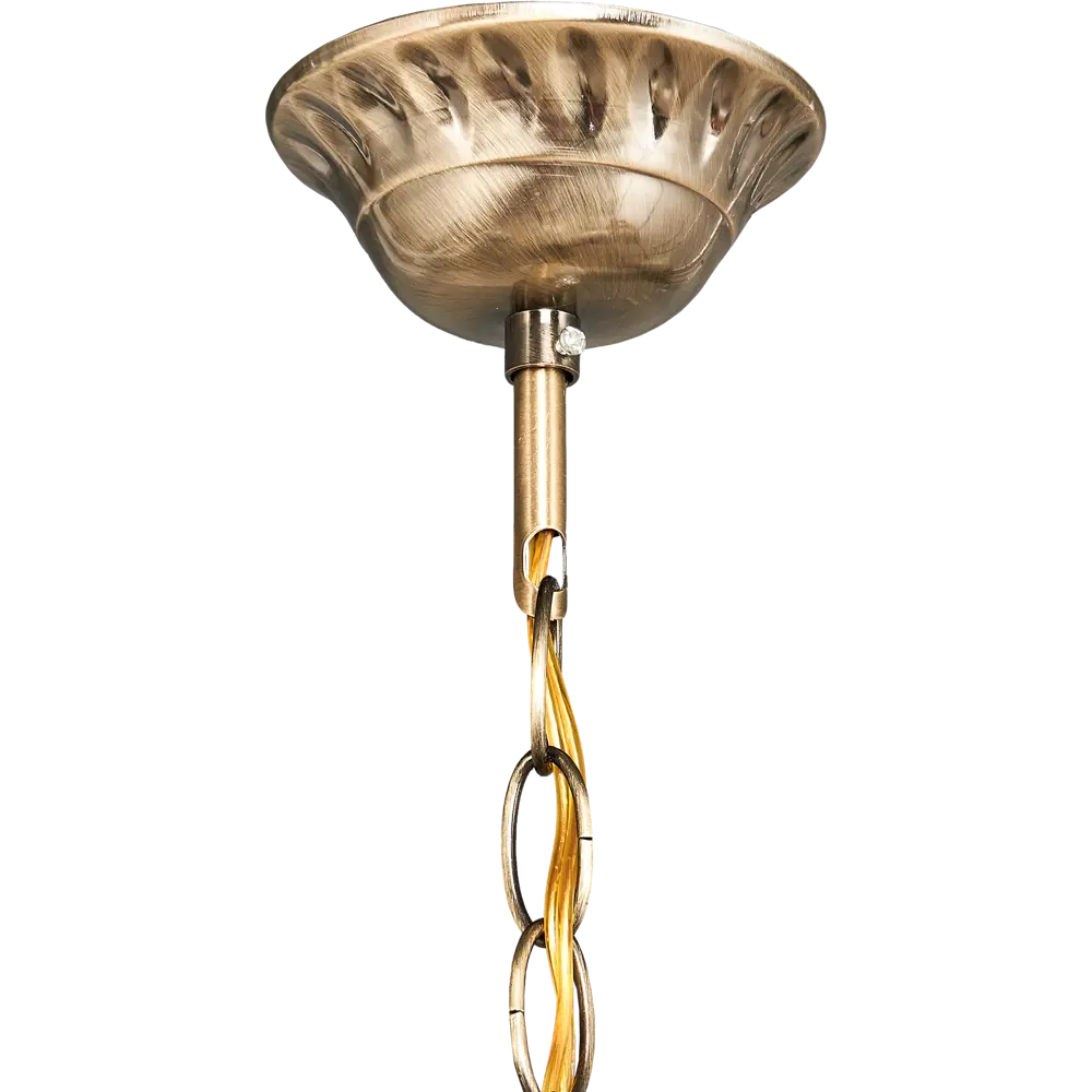 Люстра подвесная «Сезам» КС30069/3P, 3 лампы, 9 м², цвет белый/бронза КЛЮЧНИК STLM-2151824 - Вид №4