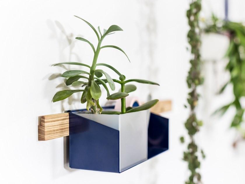 Atelier Belge Деревянная полка с металлическими контейнерами sun-id-1443567 - Вид №6