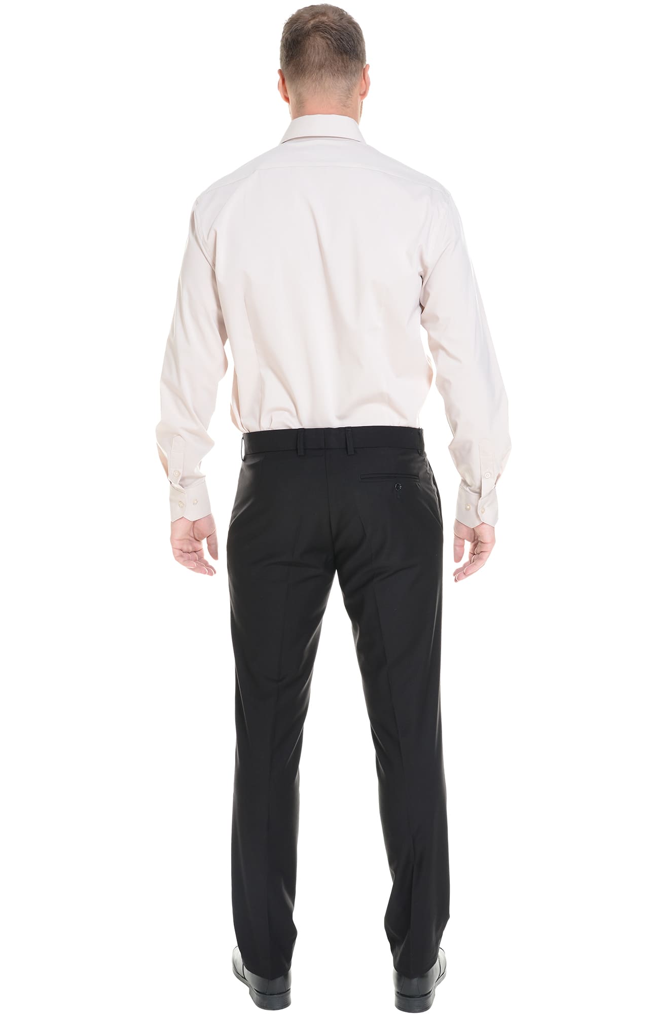 62441 Рубашка мужская  beige El-Risto  Корпоративная одежда  размер 41/176-182  - Вид №5