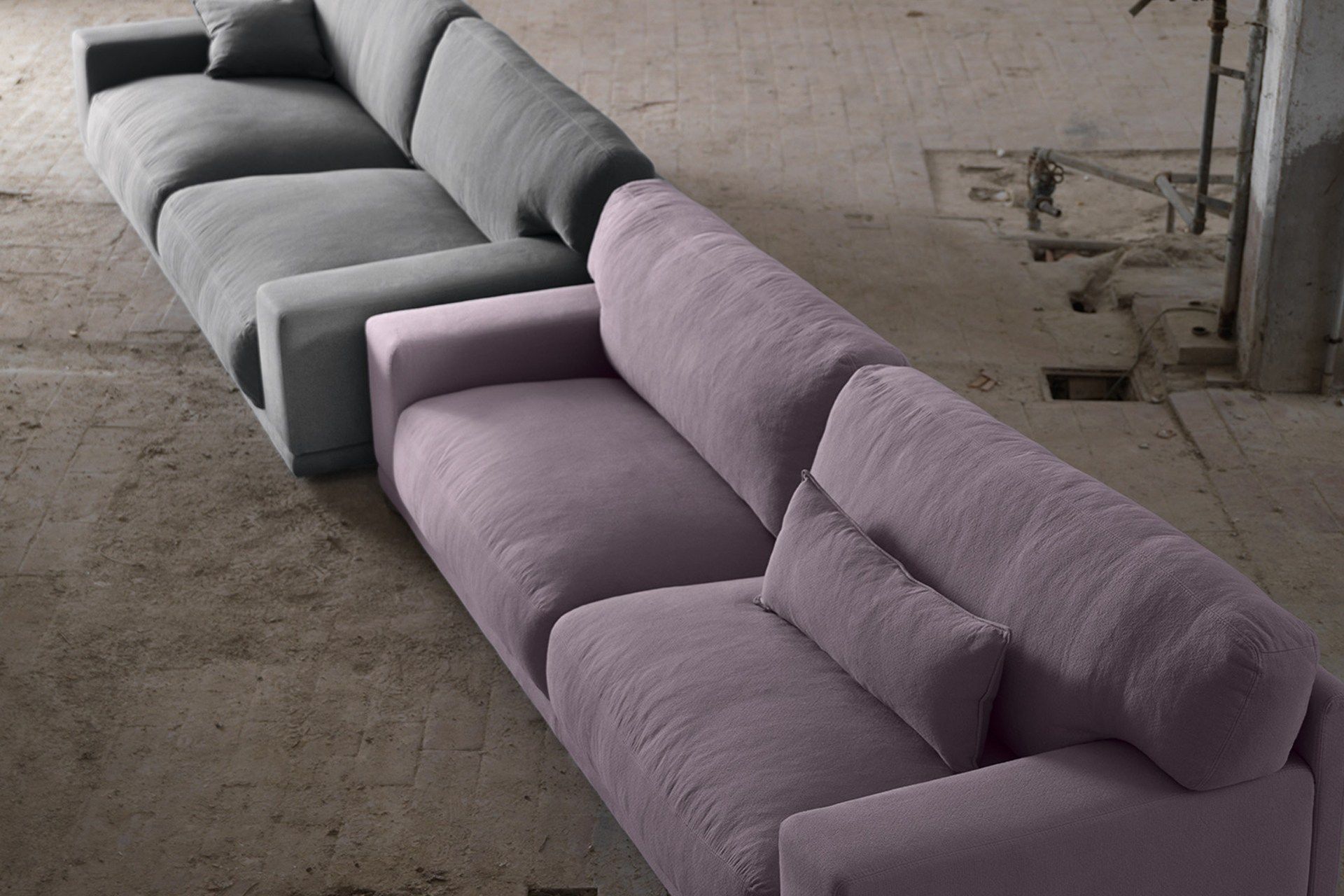 Модульный тканевый диван Domingo Salotti Дойл ARCH-00107682 - Вид №1