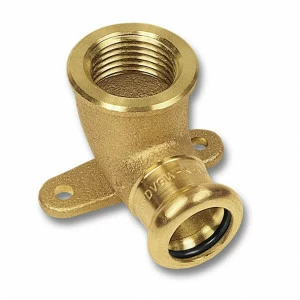 184721512 SANHA 8472G пресс-фитинг, бронза, водорозетка ВПр-ВР 15x1/2 мм