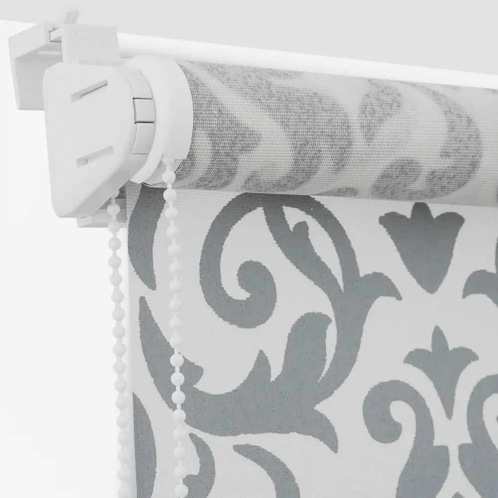 Штора рулонная «Вензель», 80х160 см, цвет серый GARDEN Нео-классика STLM-2057638 - Вид №1