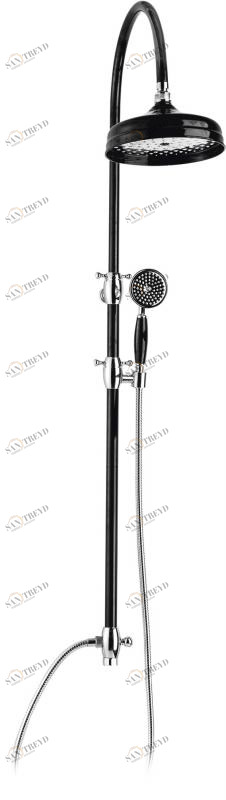 Душевая колонна с ручным и верхним душем Cezares CZR-CA-NLC