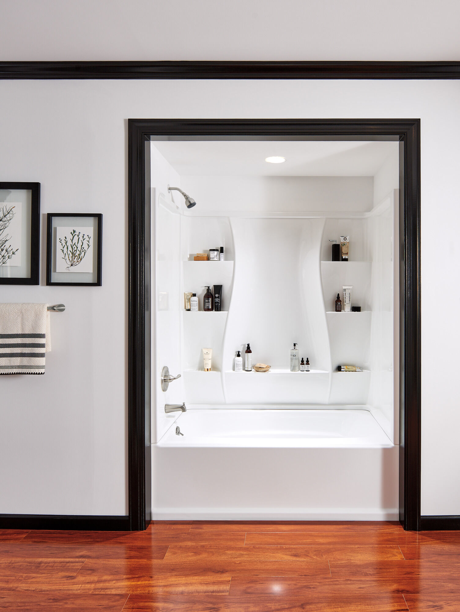 Настенный комплект для ванны 60 "x 32" Delta Faucet 40044 - Вид №7