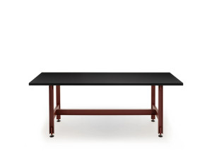 Стальной прямоугольный стол для совещаний