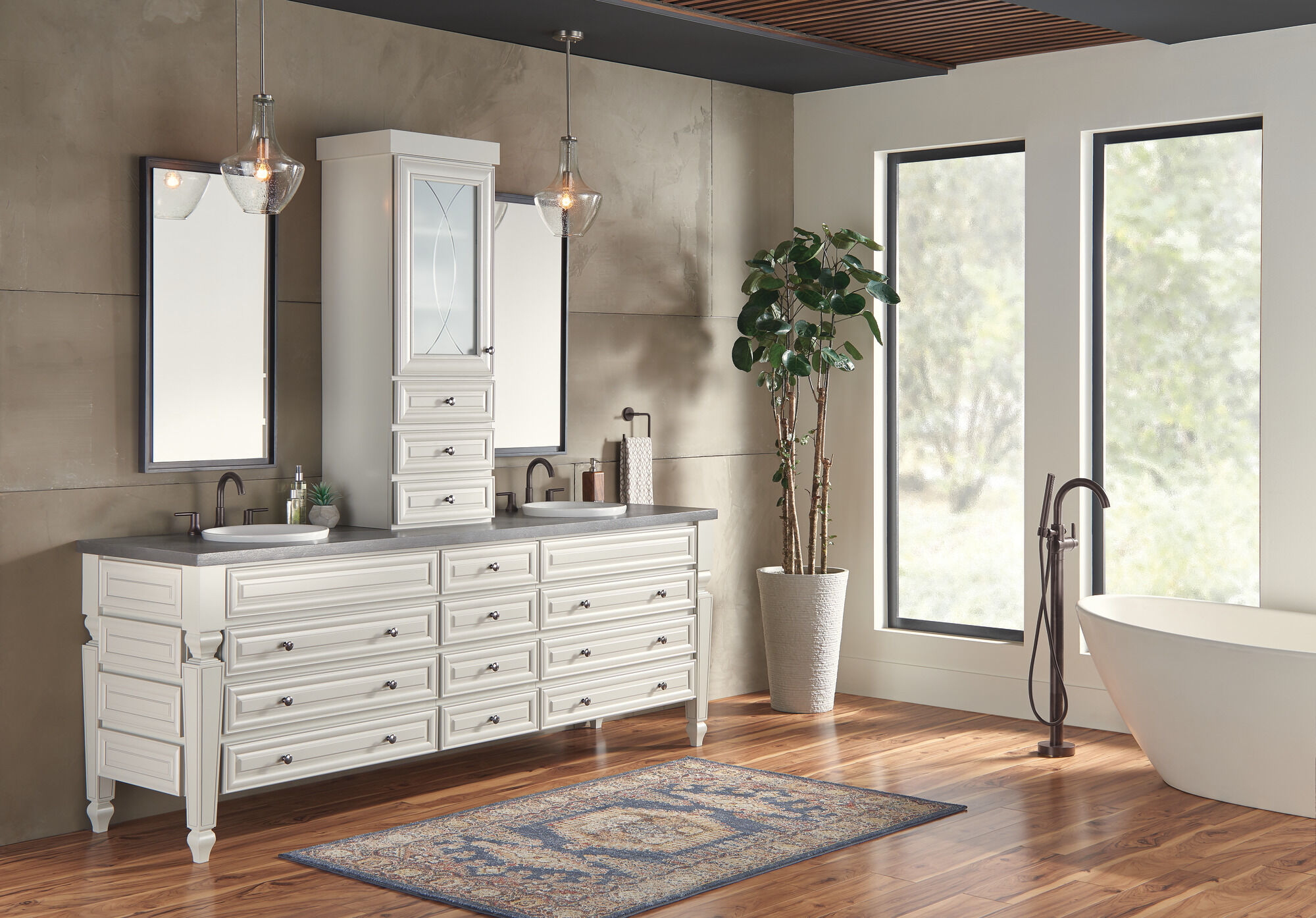 759460-RB Кольцо для полотенца Delta Faucet Trinsic Венецианская бронза  - Вид №2