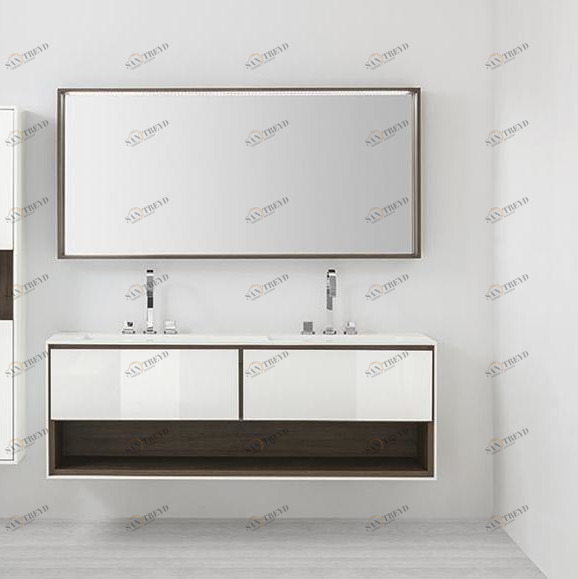 Комплект мебели для ванной комнаты. Лакировка снаружи/ лакировка внутри FRAME fr1 OASIS BATHROOM Master Frame