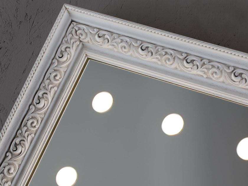 UNICA by Cantoni Прямоугольное настенное деревянное зеркало со встроенной подсветкой Mf sun-id-1366247 - Вид №1