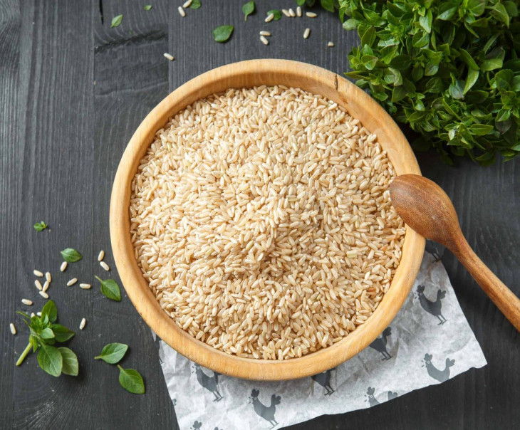 9727 Рис бурый нешлифованный Вкусляндия 