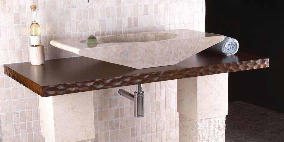 FLW002 Накладная раковина на столешницу  овальная BATi BALi  - Вид №1