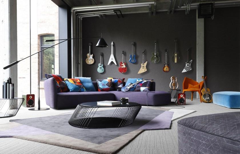 Roche Bobois Угловой диван в ткани sun-id-1462932 - Вид №1