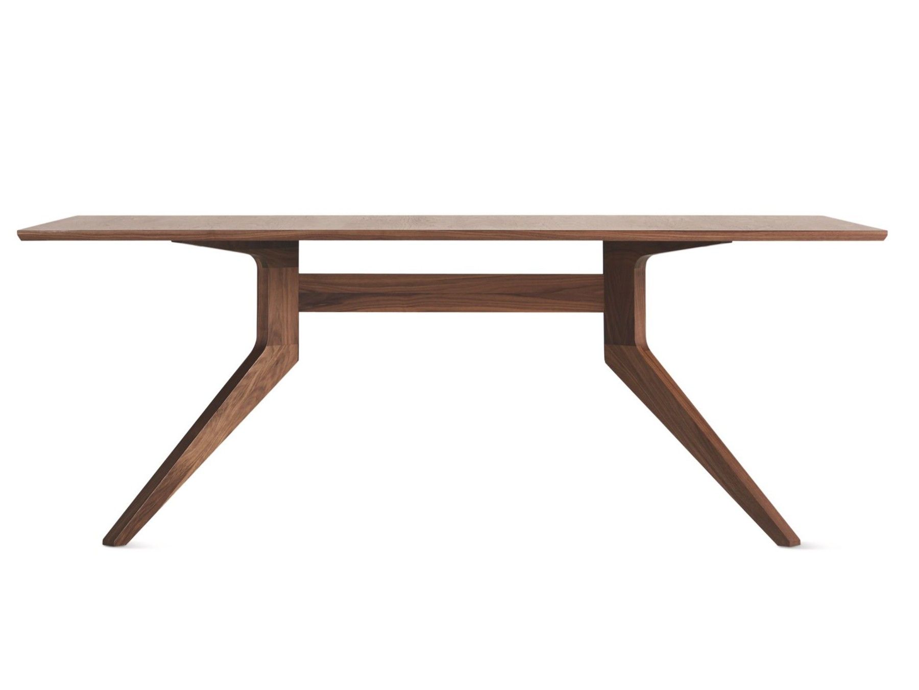 Прямоугольный стол из грецкого ореха Case крест ARCH-00095472