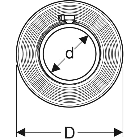 348.229.00.1 Сальник Geberit Geberit  - Вид №2