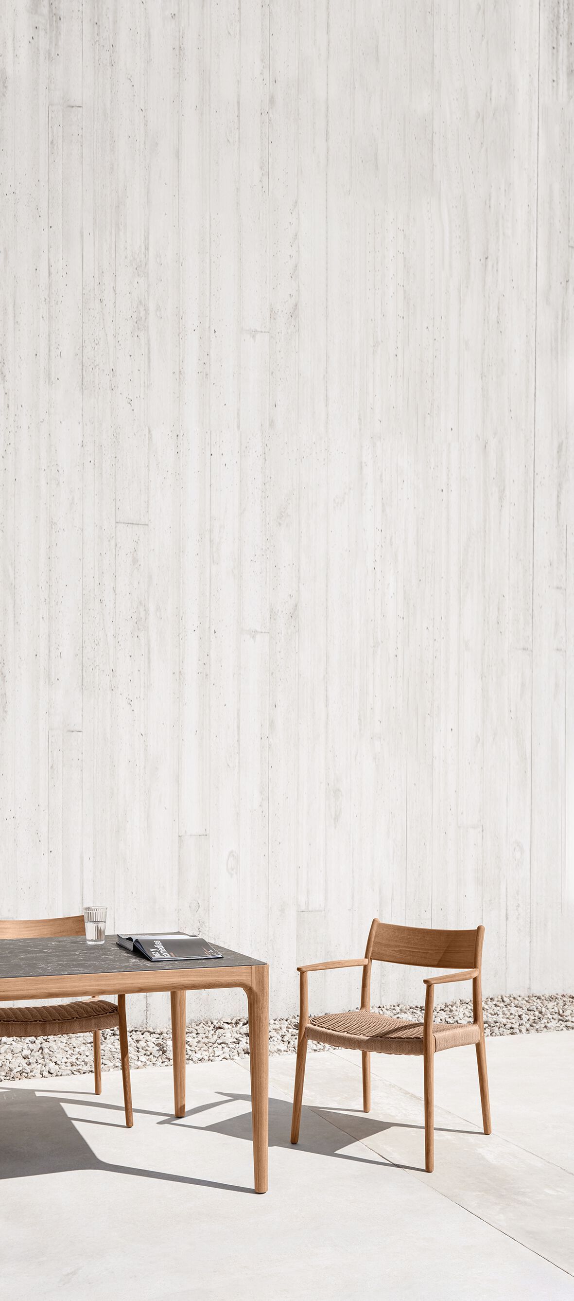 Стул для сада из тикового дерева Gloster ARCH-00021648 - Вид №2