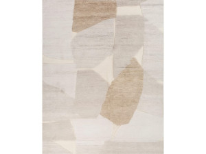 Прямоугольный шерстяной ковер ручной работы