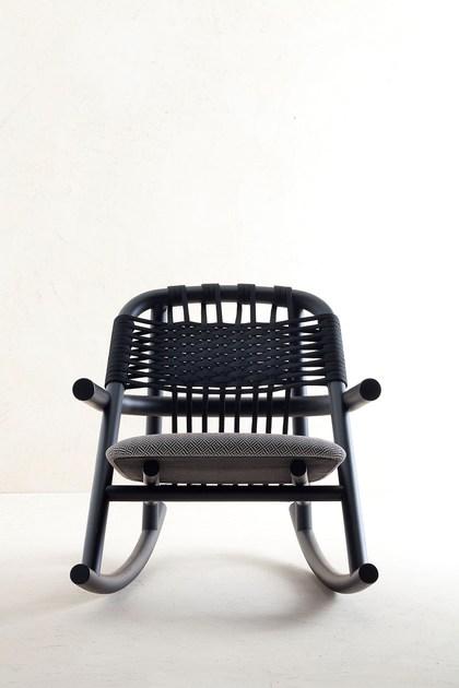 Very Wood Кресло-качалка из дерева с подлокотниками Unam sun-id-1396997 - Вид №3