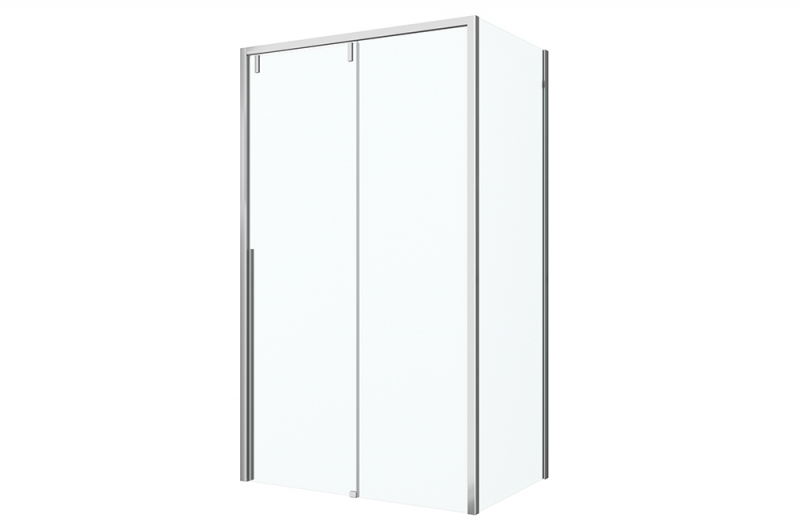 Душевое ограждение с одной раздвижной дверью SLIM LINE BS120.3104A bravat  - Вид №2