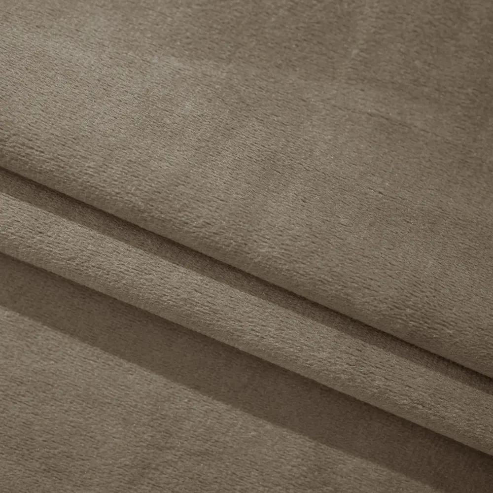 СТОЛИЦА ТЕКСТИЛЯ - Бархатная ткань для штор бежевый 150 см 89389466 STLM-1573618