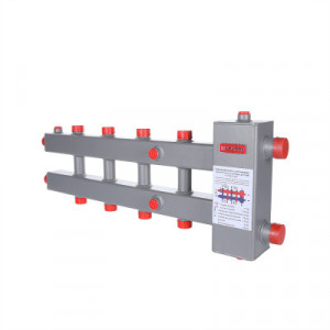 VTc.100.SH.070603 Гидроразделитель с коллектором горизонтальный Valtec 3 контура, до 70 кВт