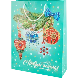 Пакет новогодний Феникс-Презент бумажный 89758 33x45.7 см 85148880 STLM-2152010