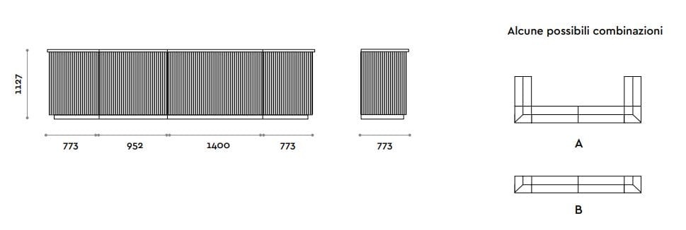 Деревянная барная стойка FIT INTERIORS OPERA ARCH-00039339 - Вид №3
