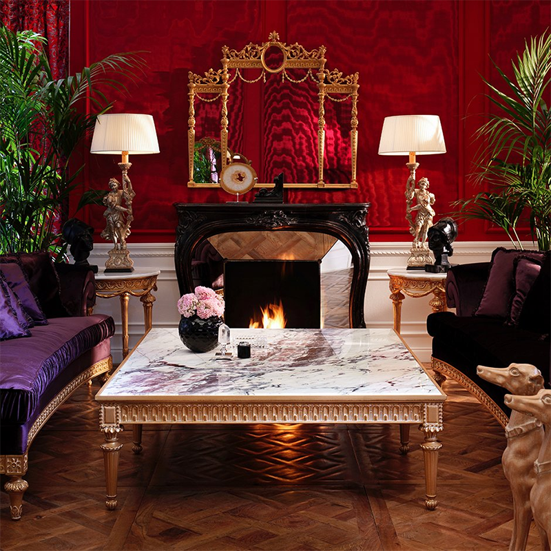 Стол журнальный  ROBERTO GIOVANNINI 1428GK Fil rouge