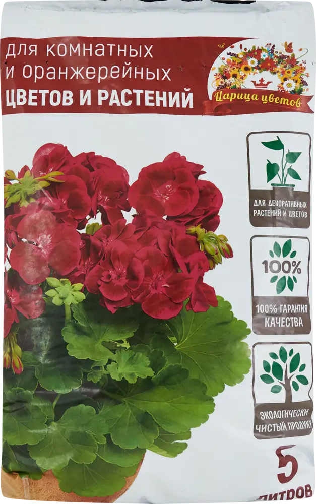 Santreyd Грунт для комнатных растений Царица цветов 5 л 89107102