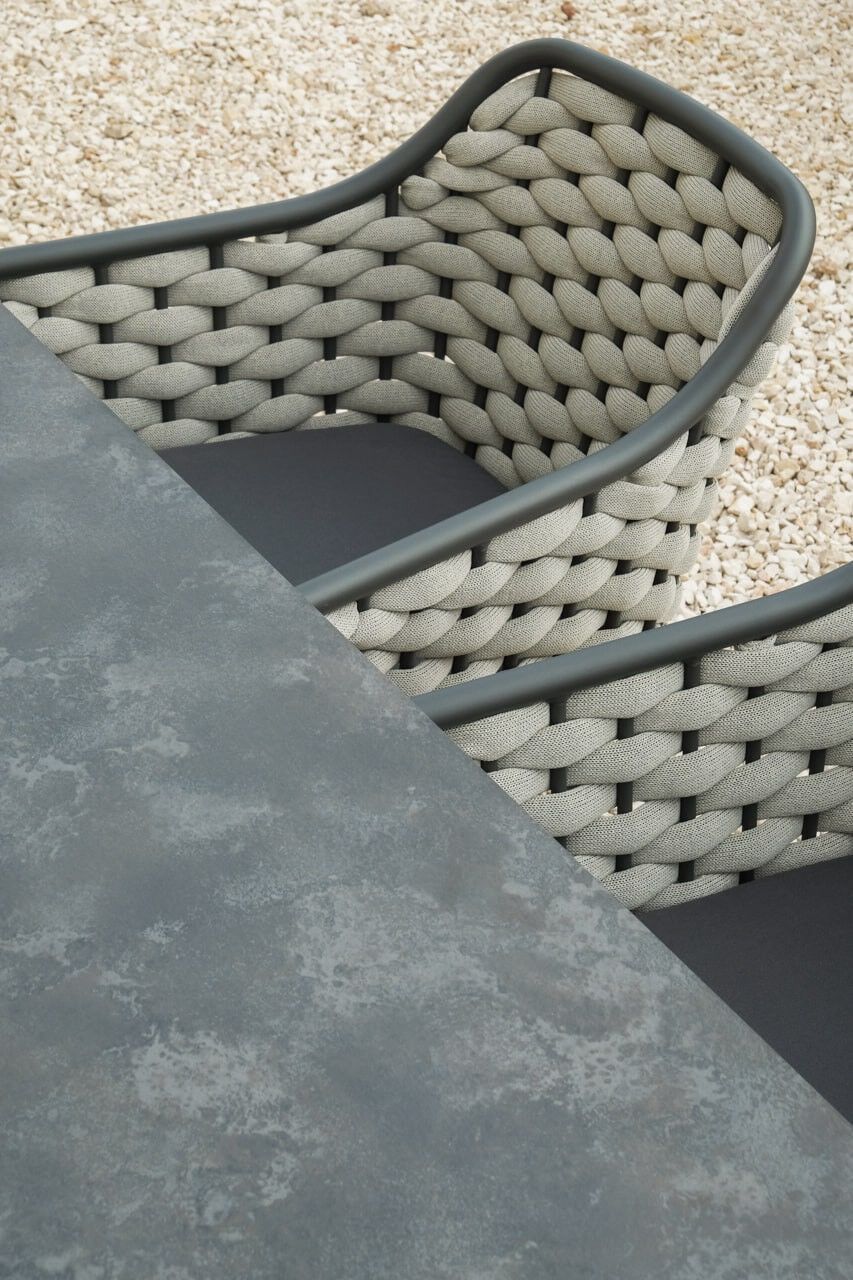 Штабелируемый садовый стул с подлокотниками DRIGANI любовь ARCH-00108110 - Вид №4