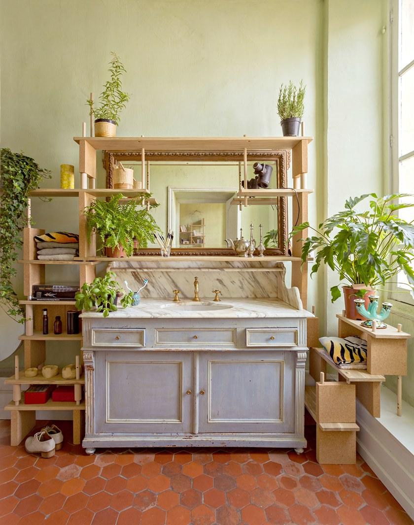 smarin Модульная модульная открытая полка из дерева sun-id-1442905 - Вид №8