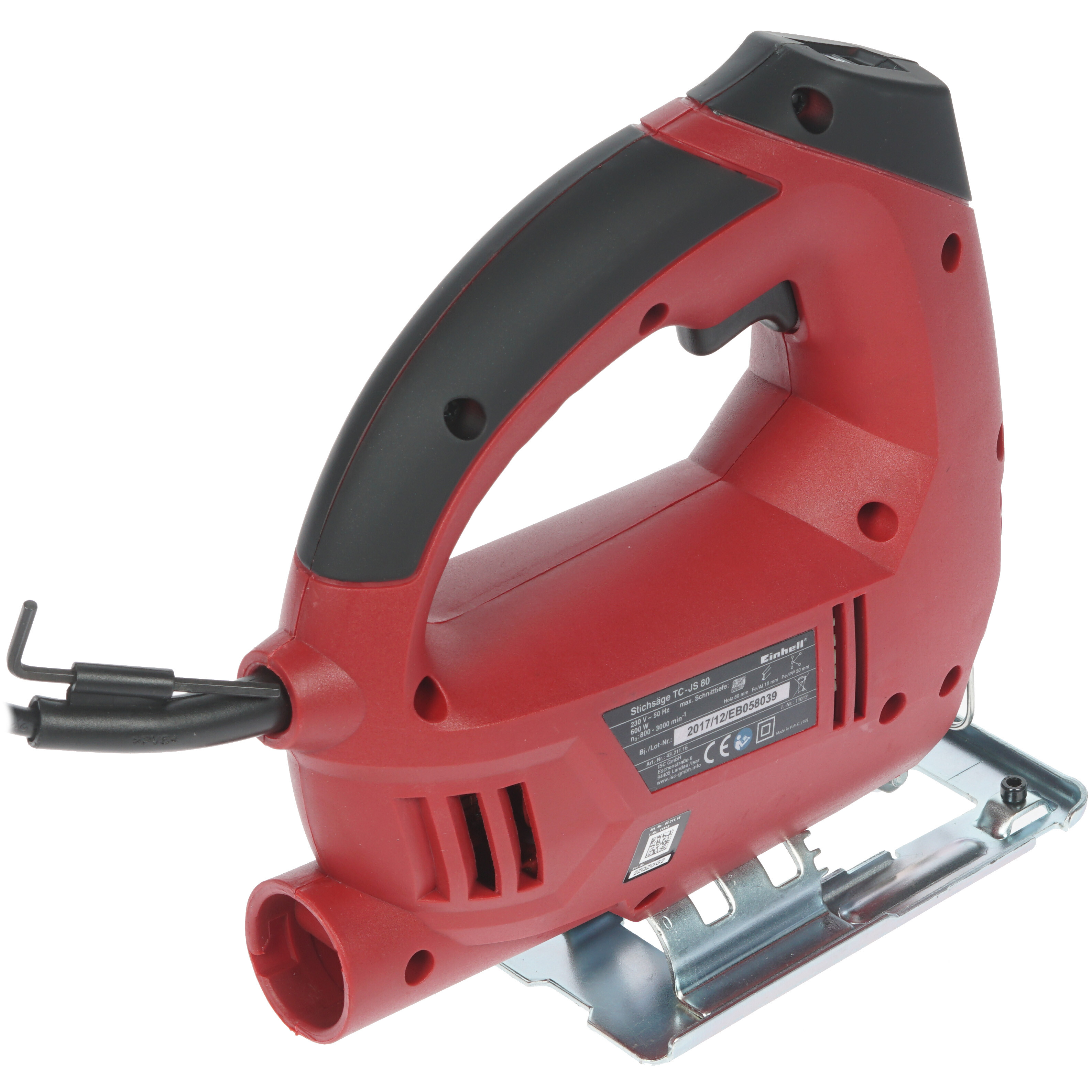 Электрический лобзик Einhell TC-JS 80 7999274 STDN-0026461 - Вид №1