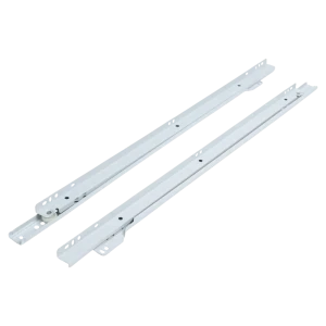 Мебельные направляющие 550 мм сталь цвет белый