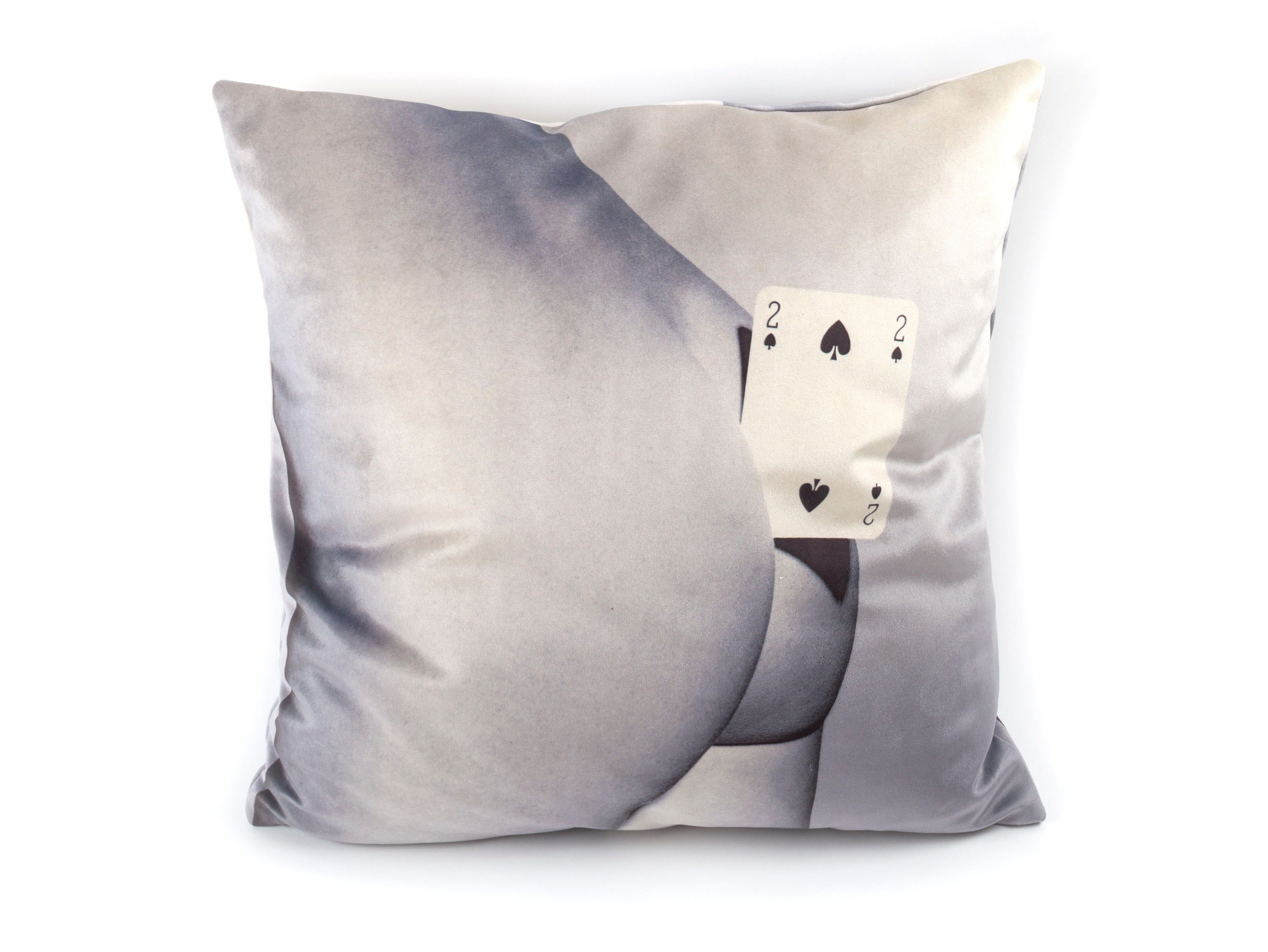 Квадратная подушка из ткани Seletti Seletti wears Toiletpaper ARCH-00049388