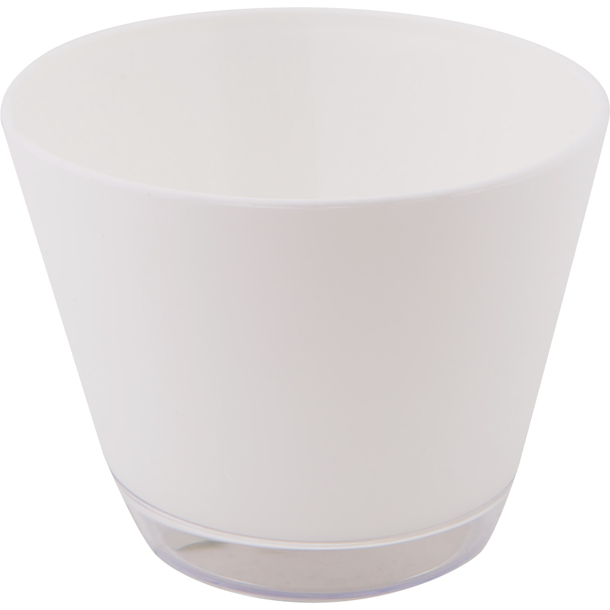 18008932 Кашпо ø20 h10 см v1 л пластик белый Лодочка Santreyd  - Вид №1