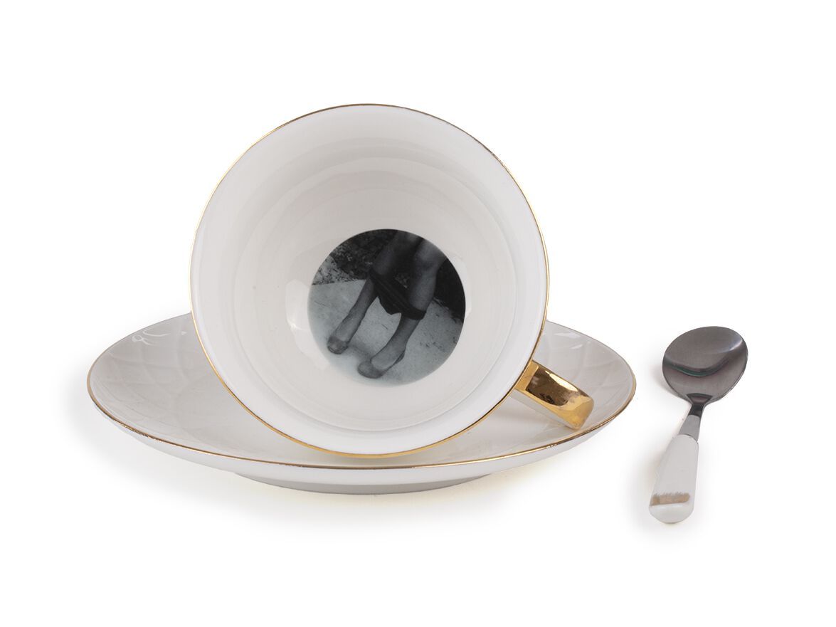 Фарфоровая чайная чашка Seletti Guiltless ARCH-00056418