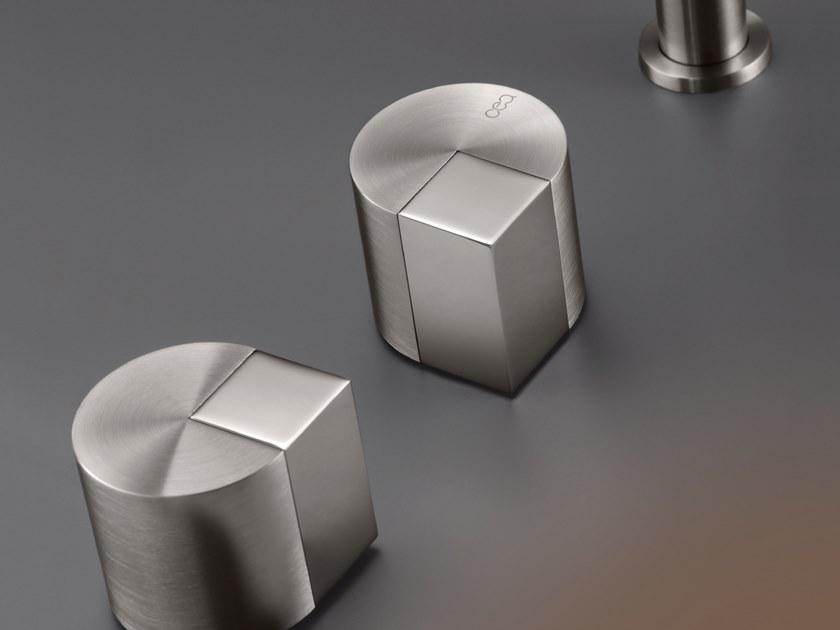 Ceadesign Смеситель для раковины с 3 отверстиями из нержавеющей стали Duet Det 13 - Вид №1