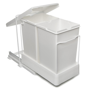 Контейнер для мусора на дверцу Gamma 400/28 White NAVAKO