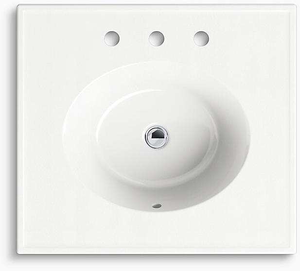 K-2791-8-G82 Накладная раковина на столешницу  прямоугольная Kohler  - Вид №2