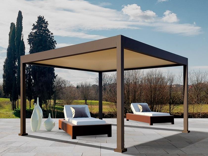 L'Officina by Adami Самонесущая пергола с несъемной тканевой крышей sun-id-1376319 - Вид №1