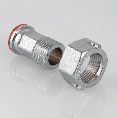 VTr.611.N.0004 Полусгон с накидной гайкой Valtec 1/2"  - Вид №1