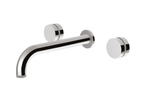 Настенный смеситель для раковины с 3 отверстиями