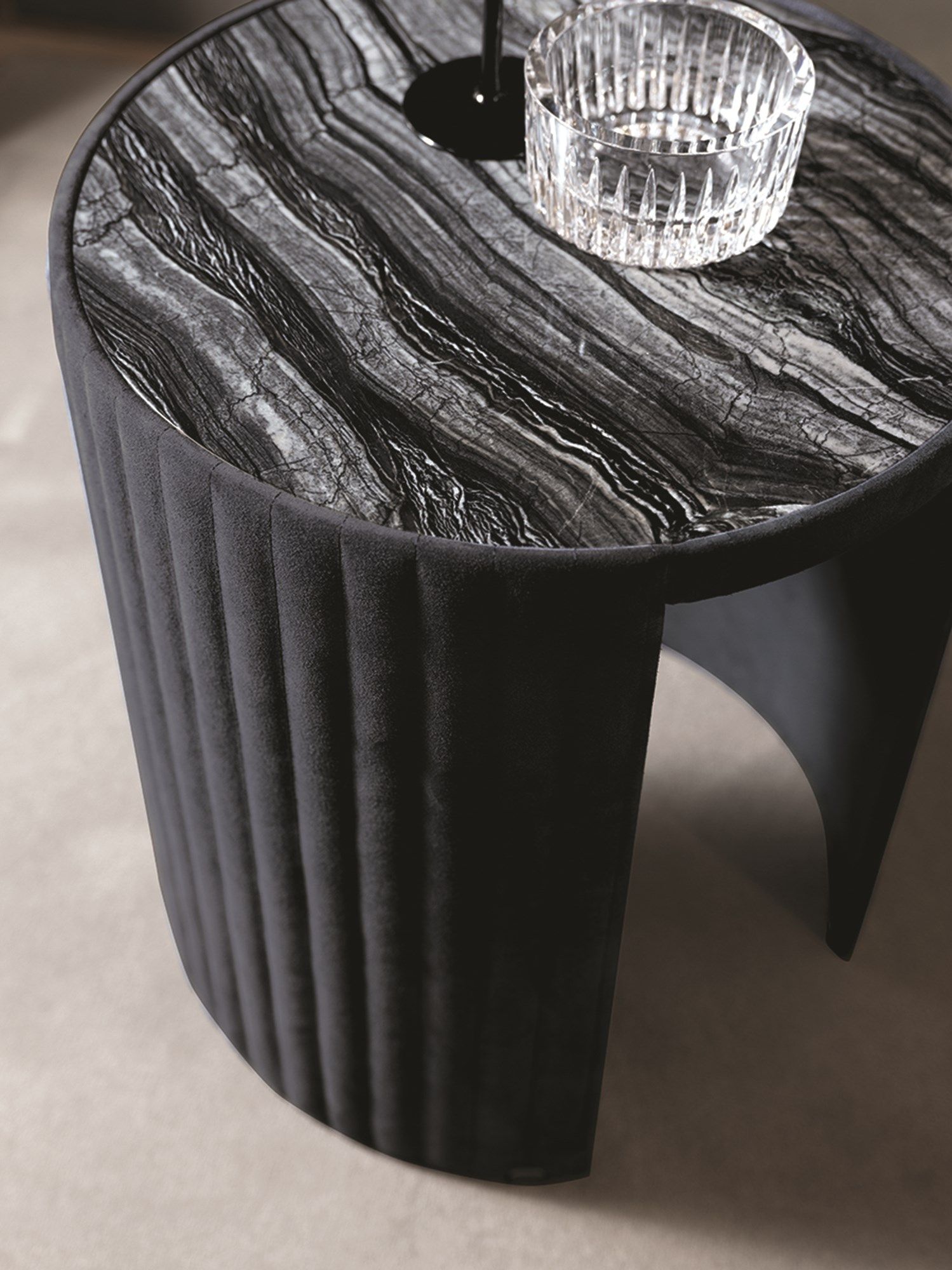 Круглый мраморный журнальный столик Longhi Loveluxe ARCH-00083129 - Вид №4