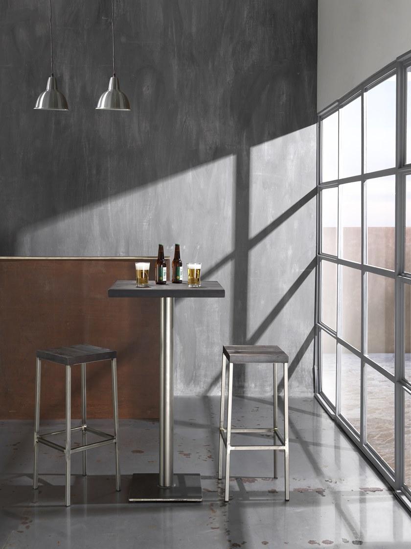 PF Stile Табурет из высокой стали с подставкой для ног sun-id-1474258 - Вид №2