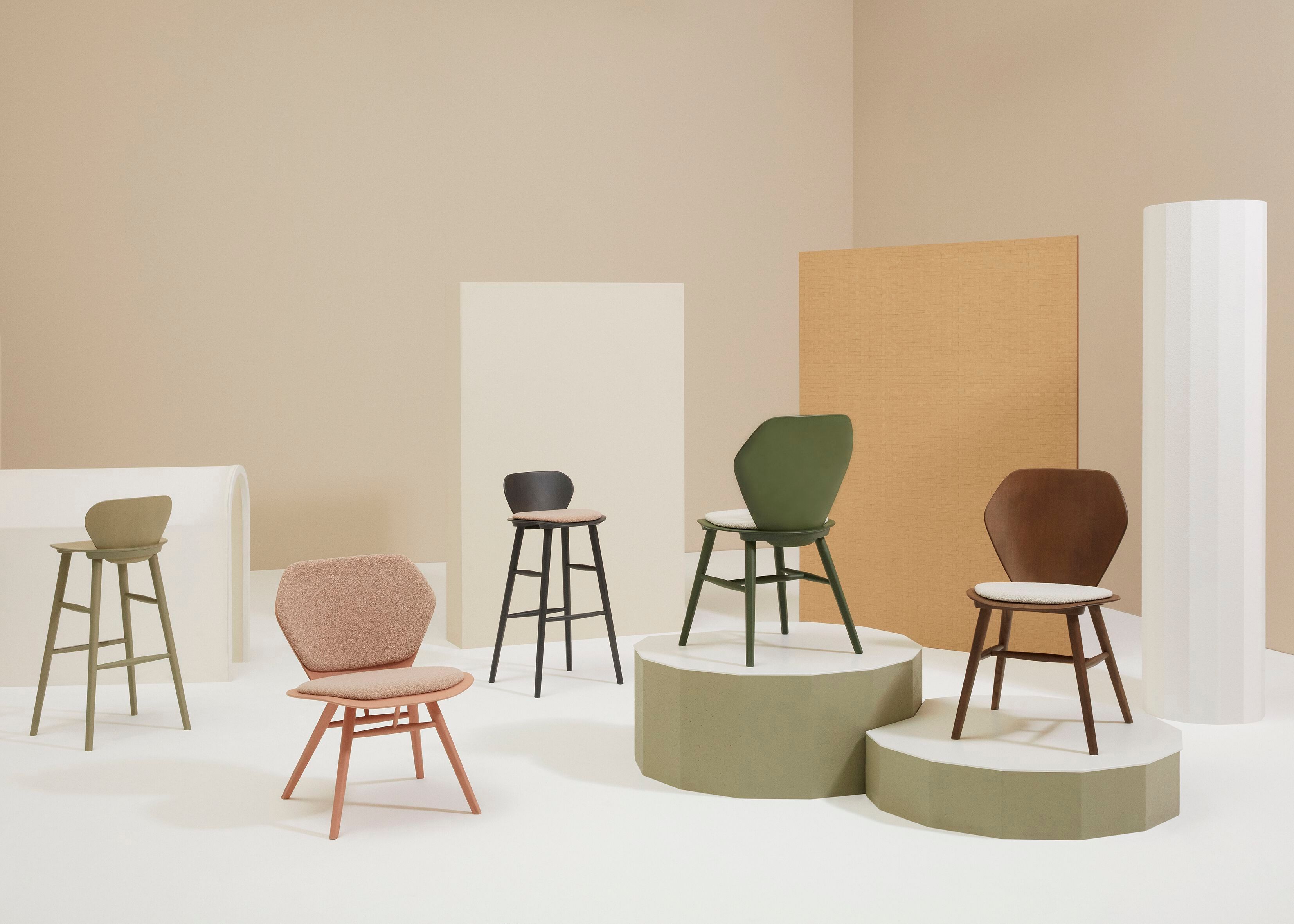 Мягкий стул из ясеня Billiani Edelweiss ARCH-00100953 - Вид №2