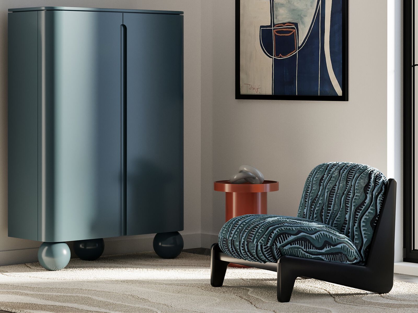 Тканевое кресло ANA ROQUE INTERIORS ARCH-00079719 - Вид №1