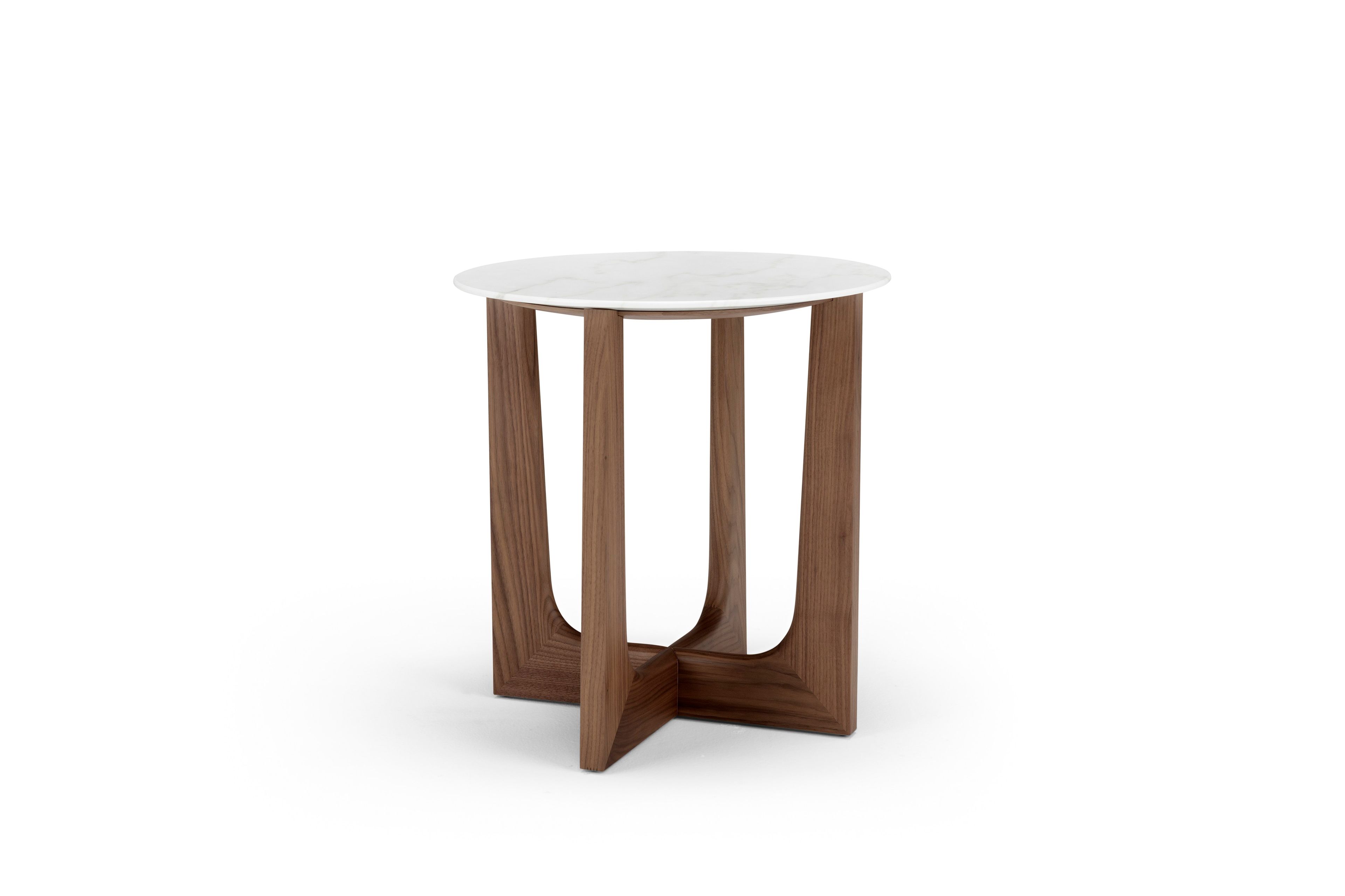 Мраморный круглый журнальный столик Amura Веста ARCH-00120785 - Вид №6