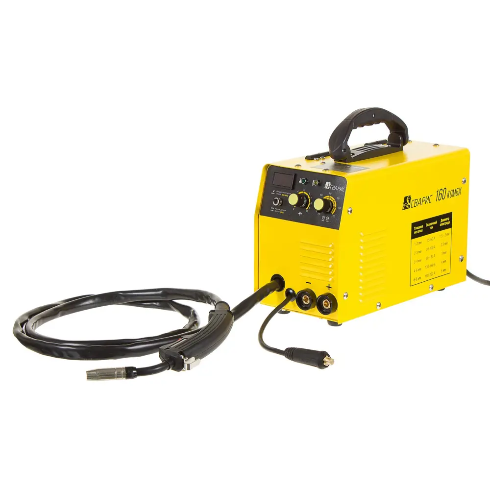 FoxWeld Сварис 160 Комби — инверторный полуавтомат для профессиональной сварки 81928400 STLM-1401629