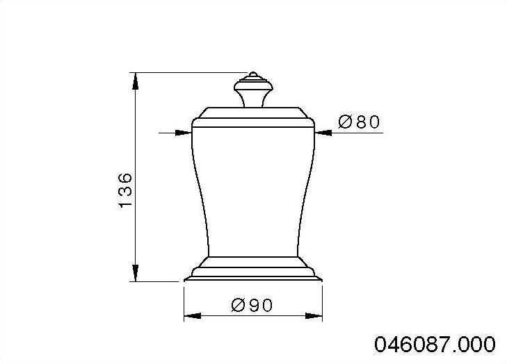 Bronces Mestre Коробочка для украшения Boutique 046087.000.50 - Вид №1